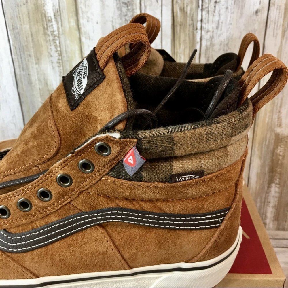 🖤🤎Vans Sk8-Hi Mte 2.0 Dx Glazed Ginger/Mash WMNS - Picture 5 of 13